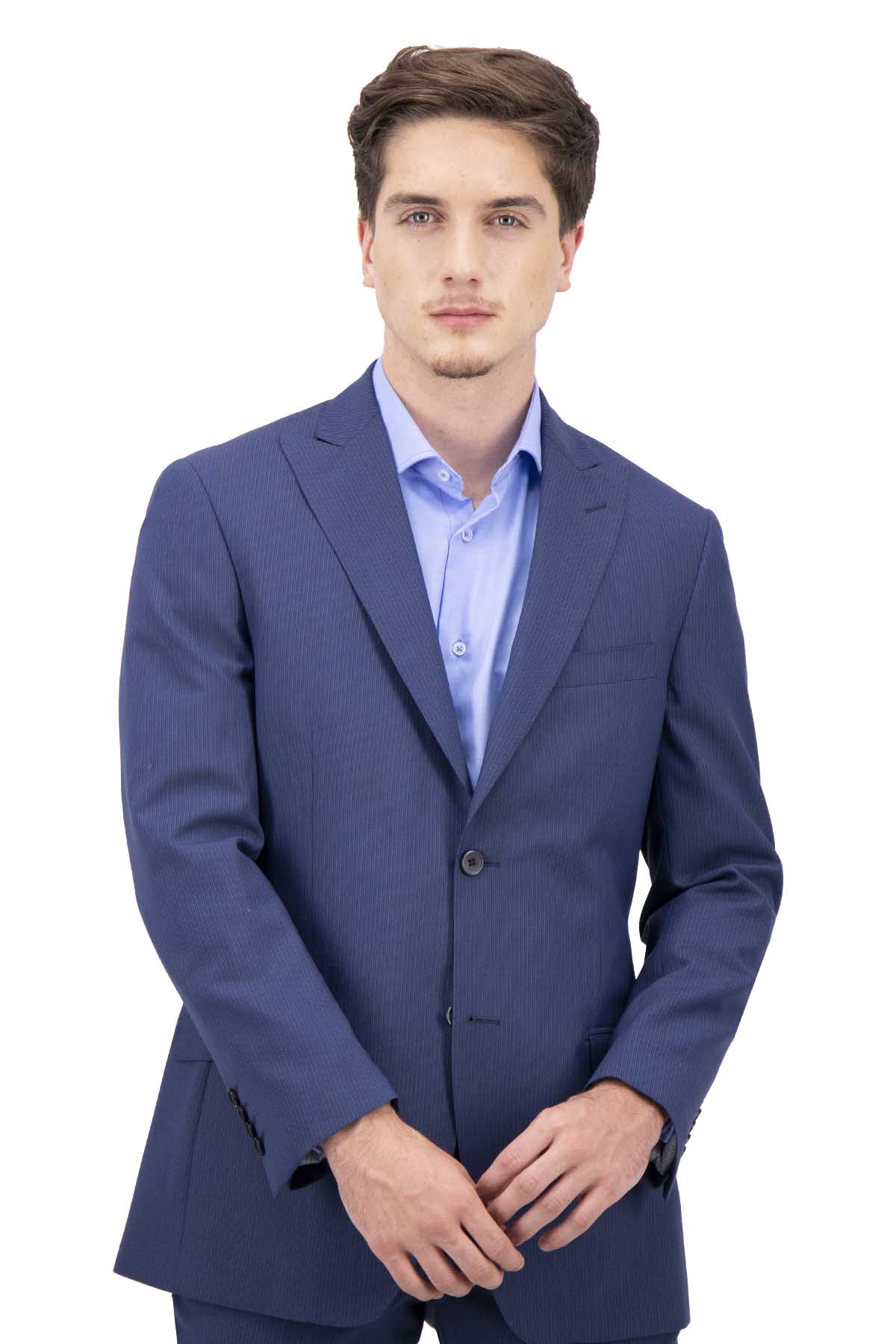 TRAJE AZUL IMPERIAL CONTEMPORARY FIT LAMBERTI image number 1