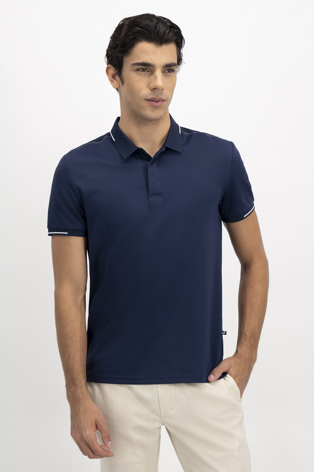 PLAYERA POLO MOVE SLIM FIT LMENTAL