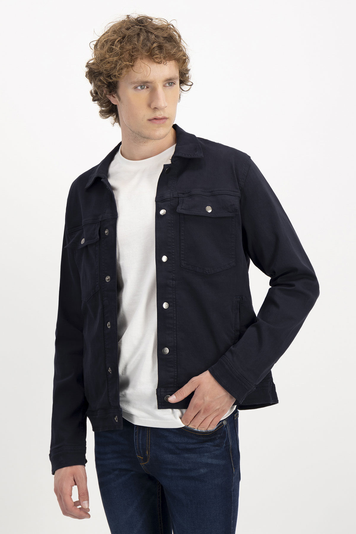 CHAMARRA SLIM FIT LMENTAL image number 0