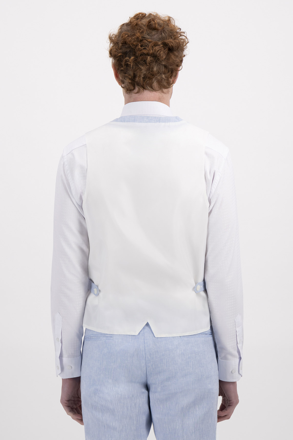 Chaleco Vestir Caballero Formal Slim Fit  Lino Lmental