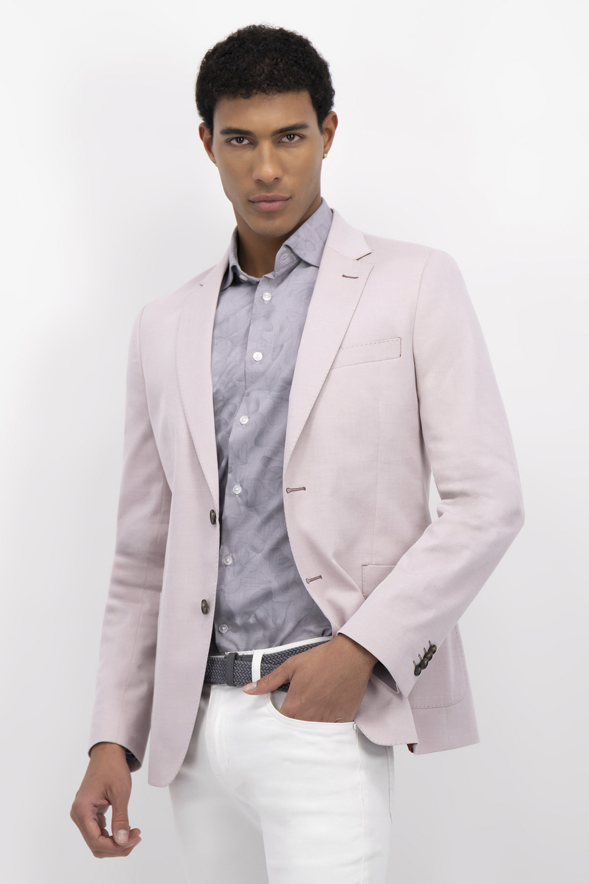 SACO FORMAL SLIM FIT LMENTAL image number 0