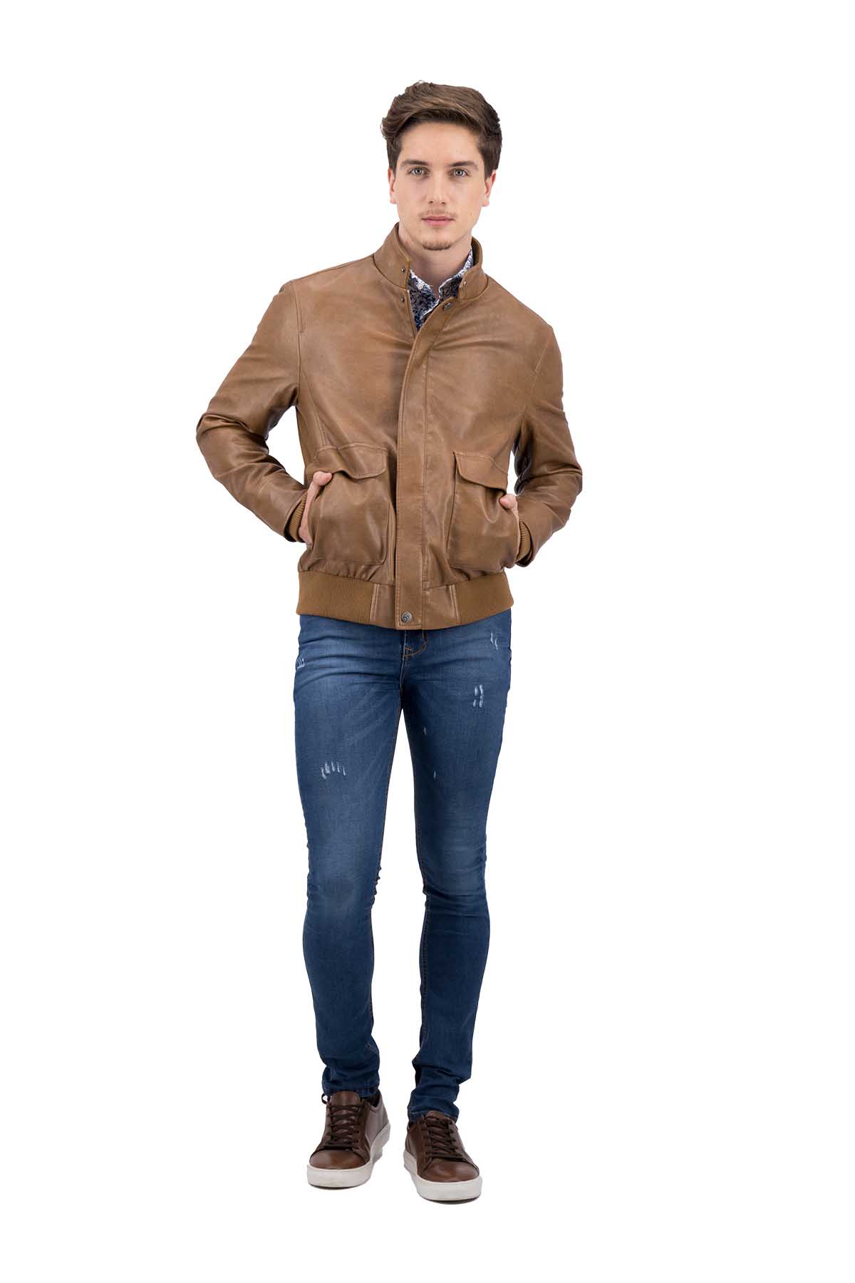 CHAMARRA SLIM FIT LMENTAL image number 4