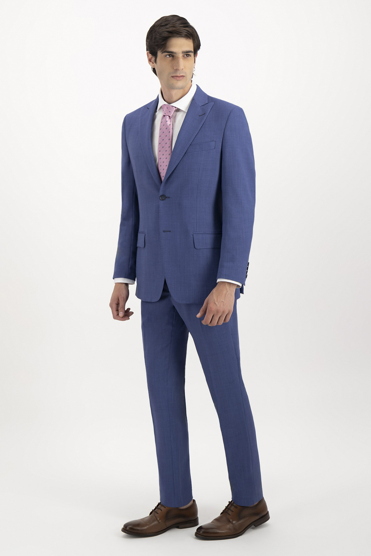 TRAJE FRESCO DI LANA CONTEMPORARY FIT LAMBERTI image number 0
