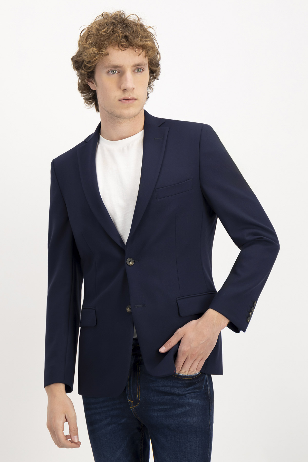 SACO FORMAL SLIM FIT LMENTAL