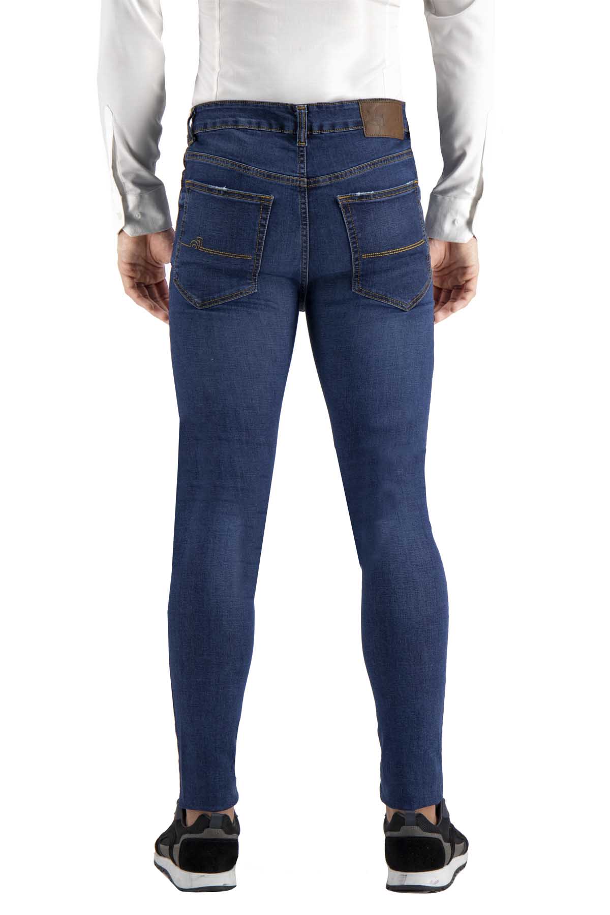 JEANS AZUL MARINO SKINNY FIT LMENTAL image number 3