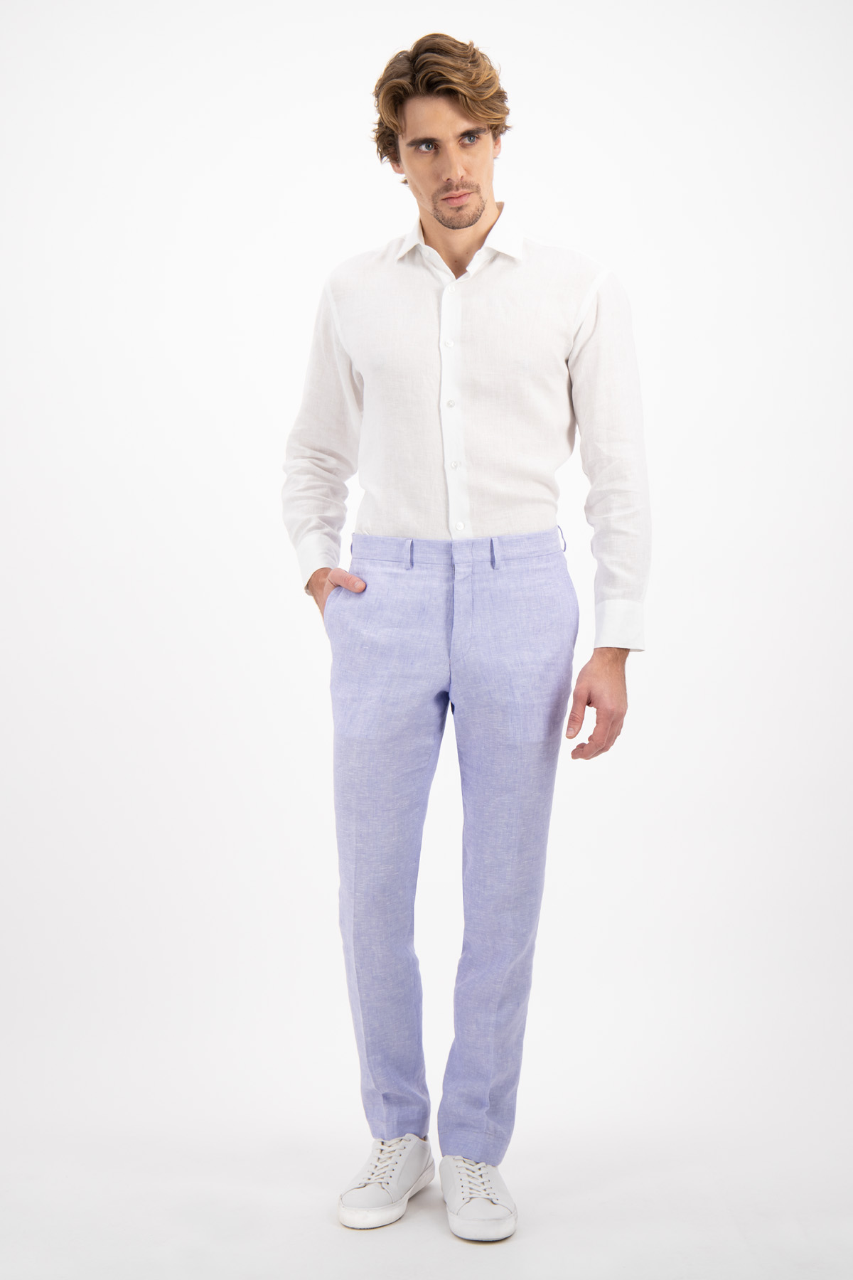 CAMISA CASUAL CONTEMPORARY FIT LAMBERTI image number 2