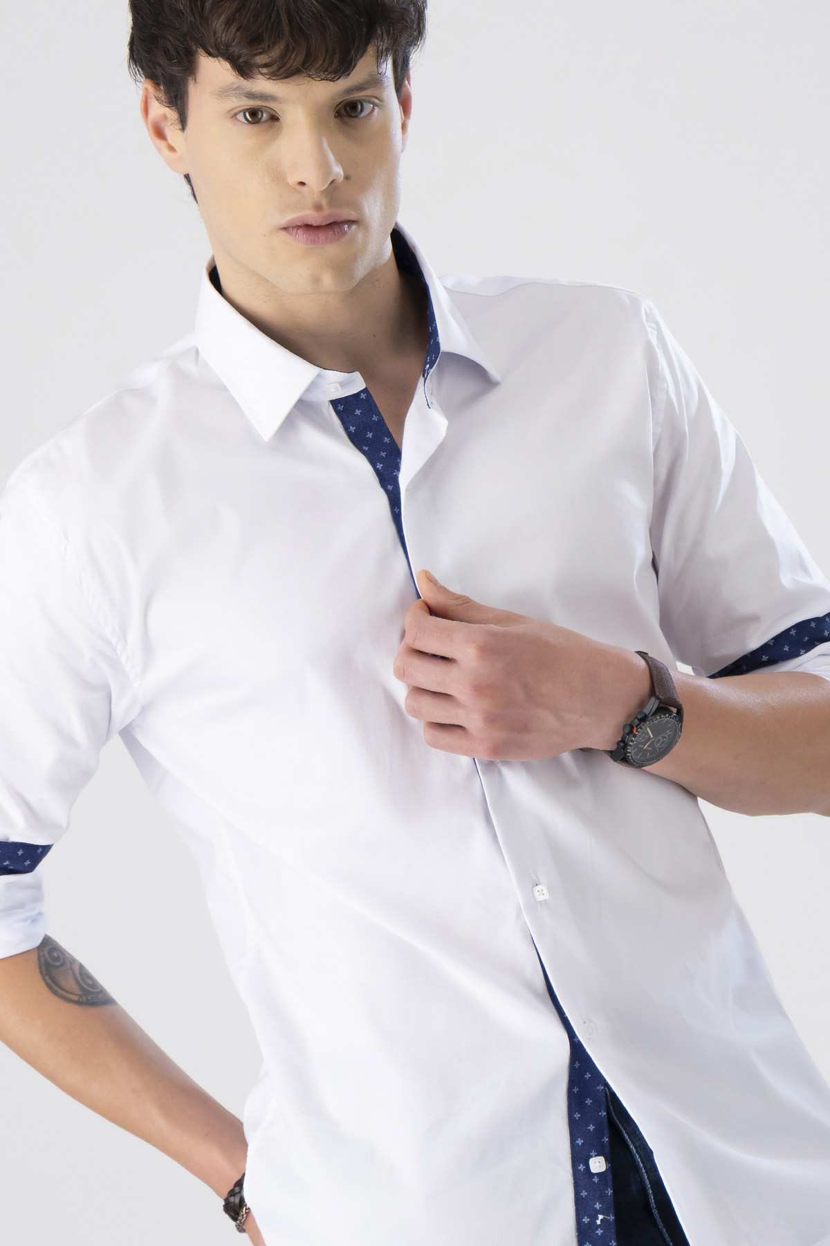 Camisa Casual Slim Fit Lmental