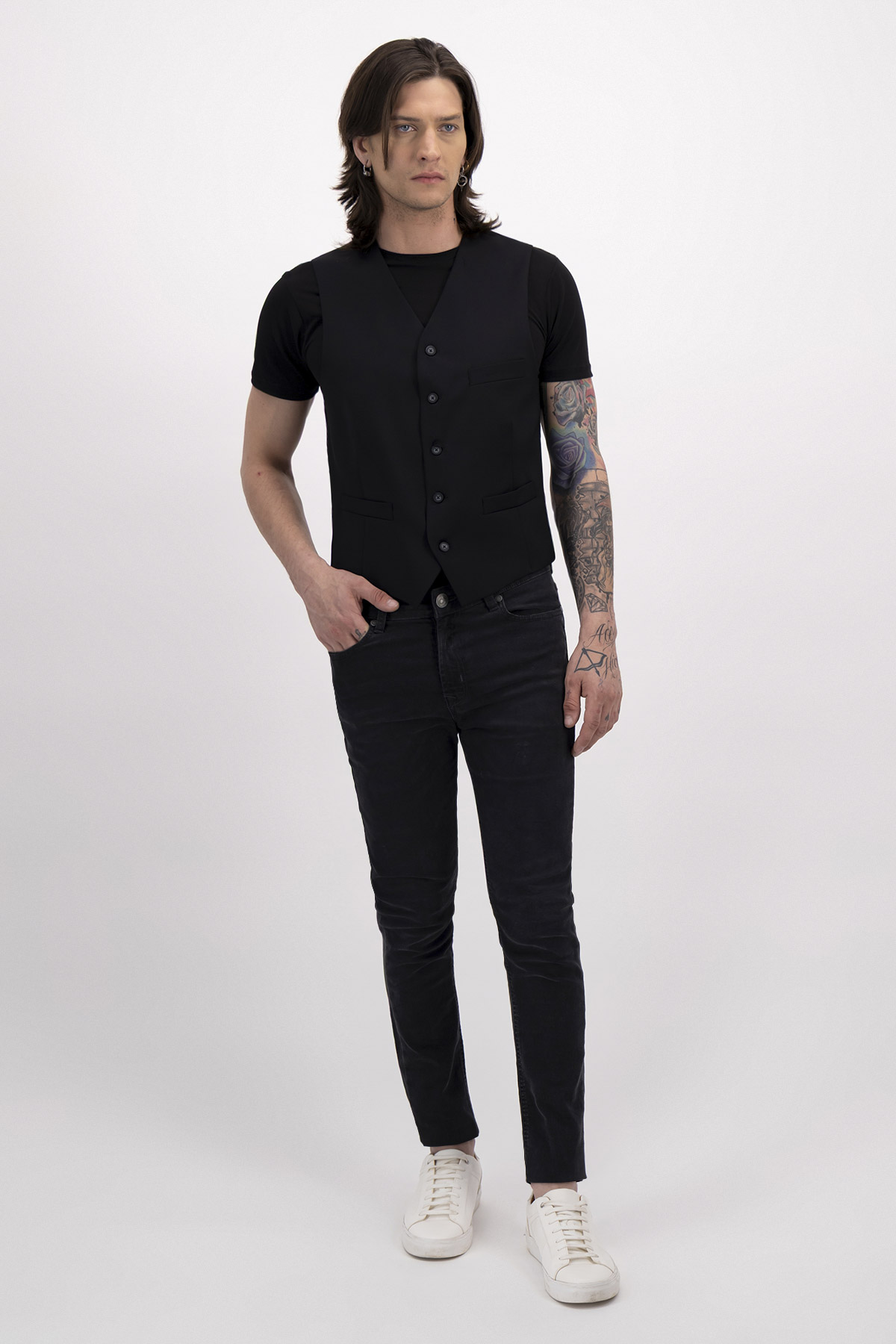 CHALECO FORMAL CONTEMPORARY FIT LAMBERTI image number 3
