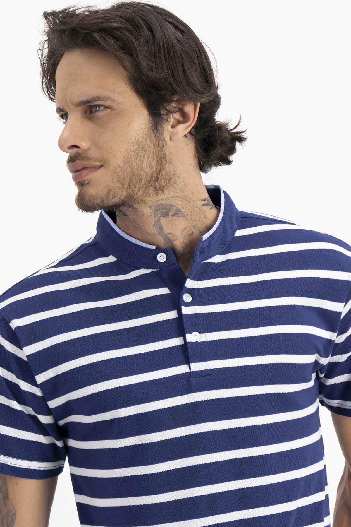 PLAYERA TIPO POLO SLIM FIT LMENTAL