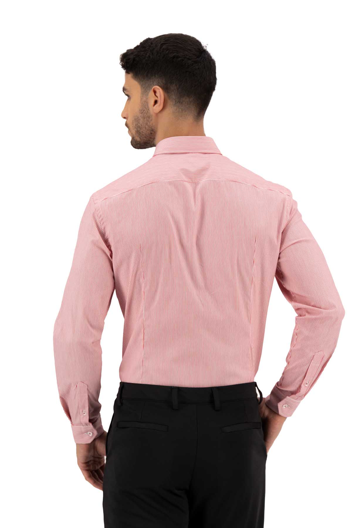 CAMISA CASUAL ROJA SLIM FIT LMENTAL image number 2