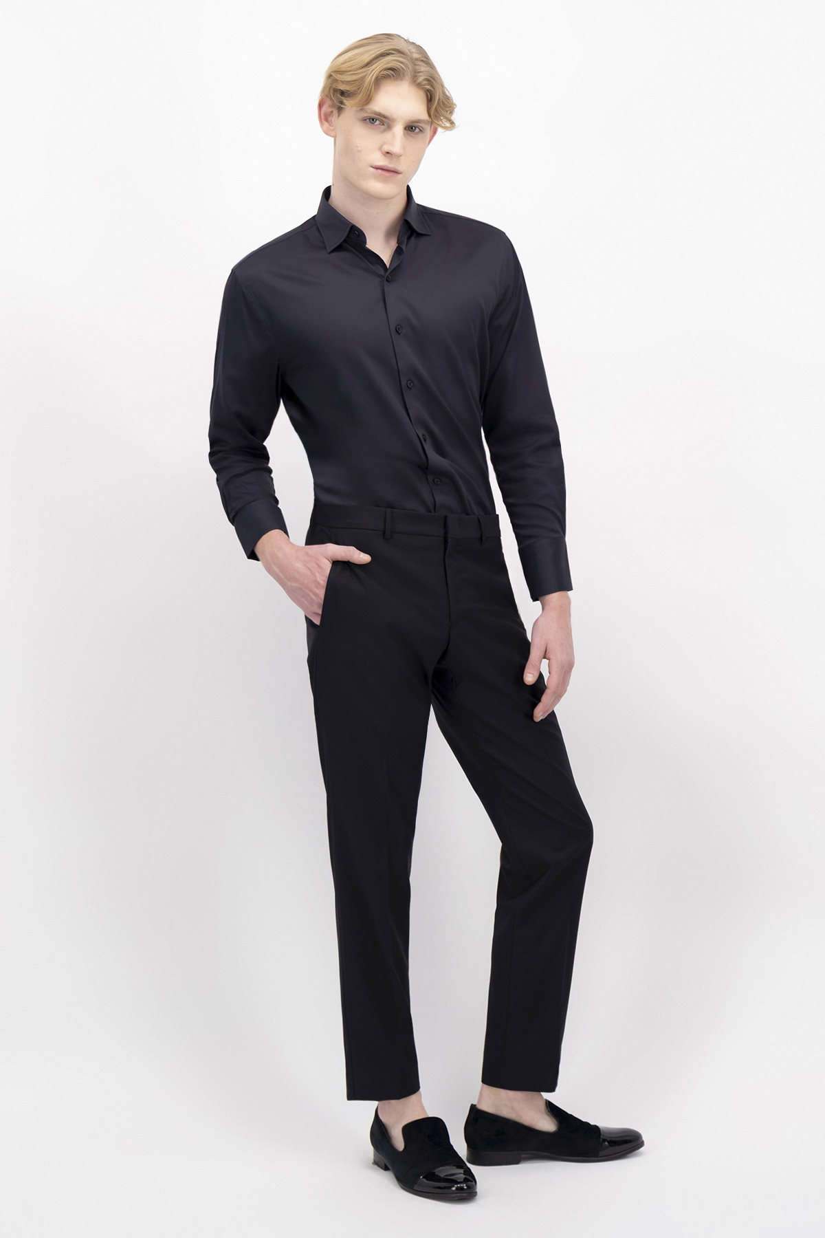 CAMISA FORMAL NON IRON CONTEMPORARY FIT LAMBERTI image number 3