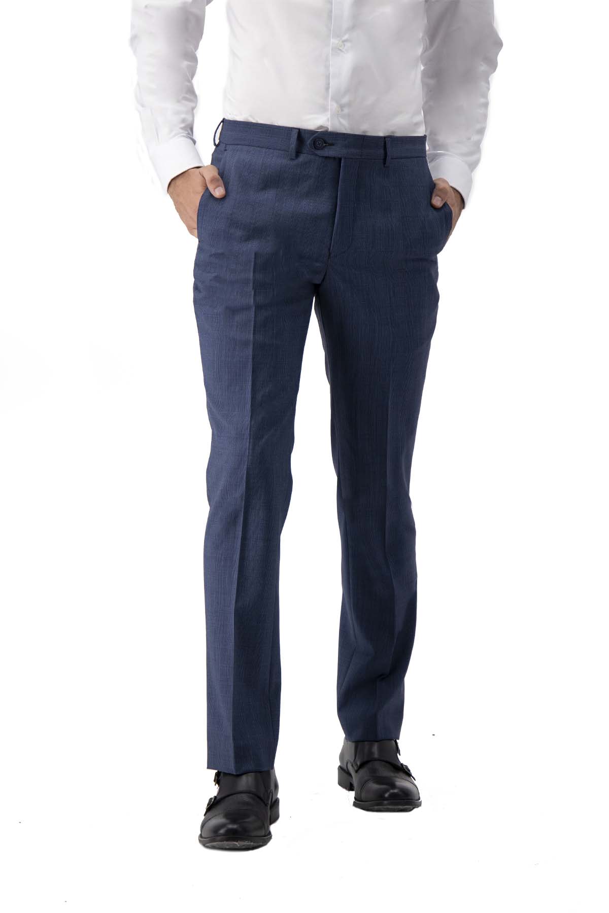 TRAJE AZUL CONTEMPORANEO LAMBERTI image number 3