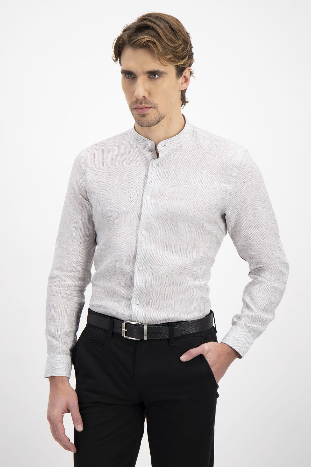 CAMISA CASUAL SLIM FIT LMENTAL image number 1
