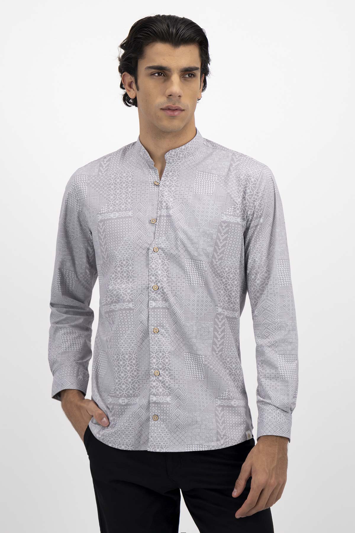CAMISA CASUAL TLAOLLI SLIM FIT MENS FASHION
