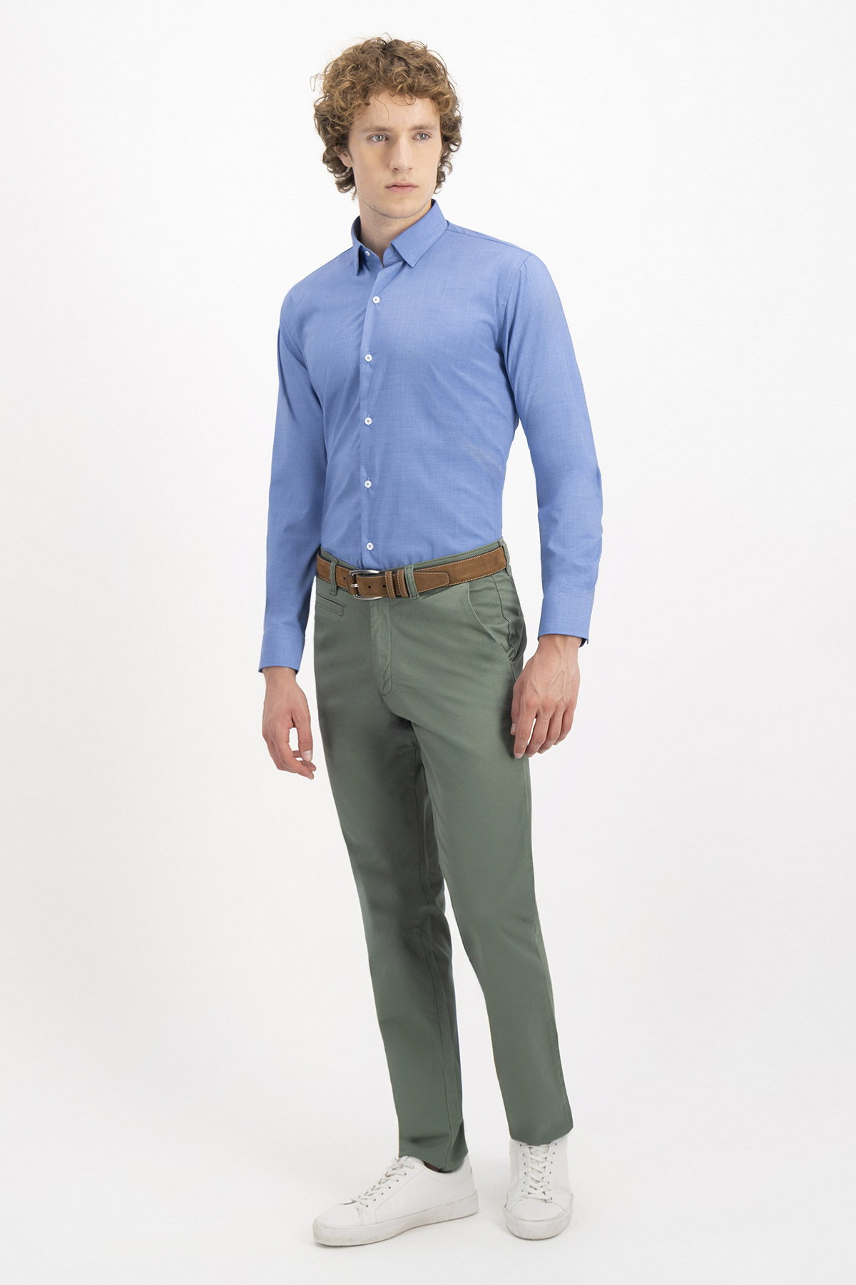 CAMISA FORMAL BAMBOO FIBER SLIM FIT LMENTAL image number 3