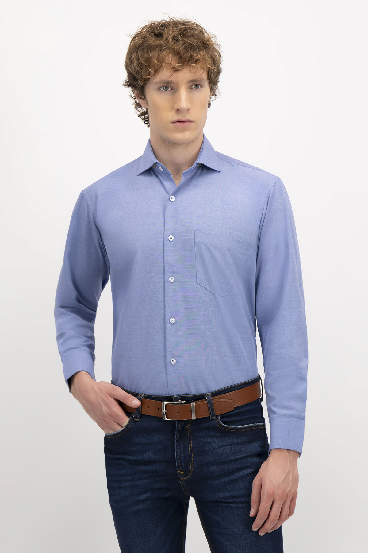 Camisa Formal Easy Dry Contemporary Fit