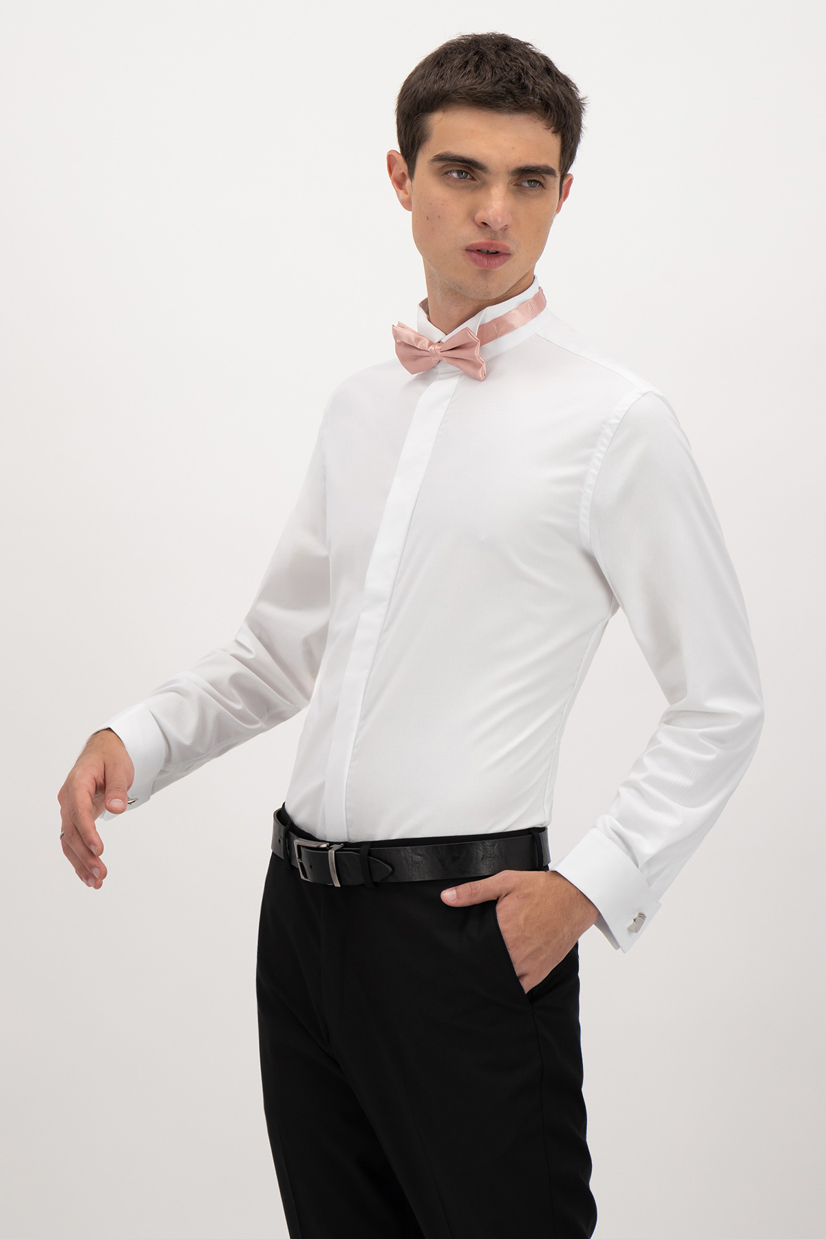 CAMISA CEREMONIA BAMBOO FIBER SLIM FIT LMENTAL image number 1
