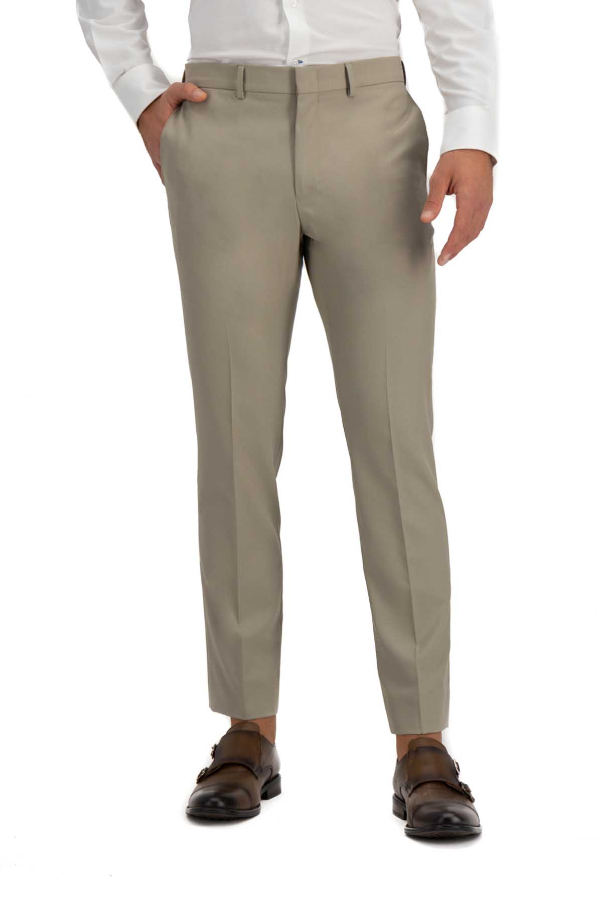 PANTALON VESTIR CAFÉ SONNETI UO image number 0