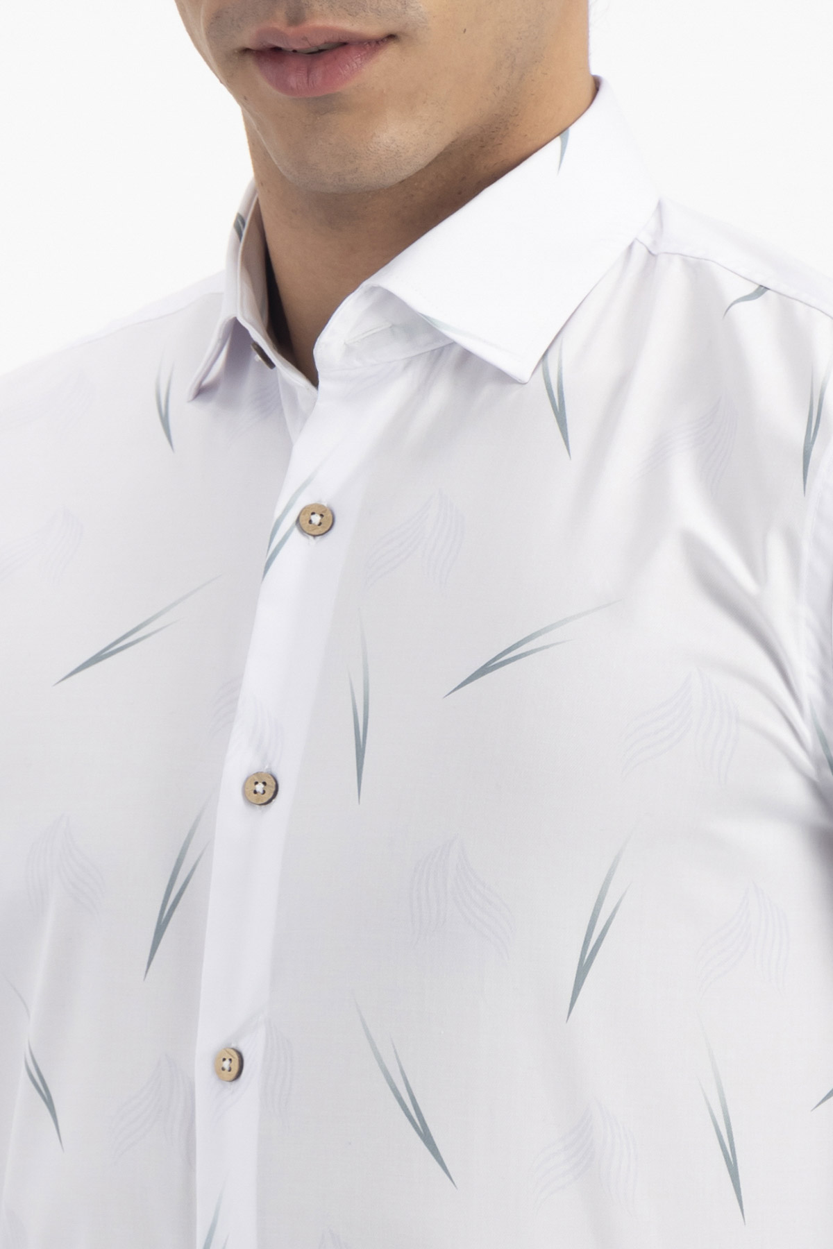 CAMISA CASUAL TLAOLLI SLIM FIT MENS FASHION image number 2