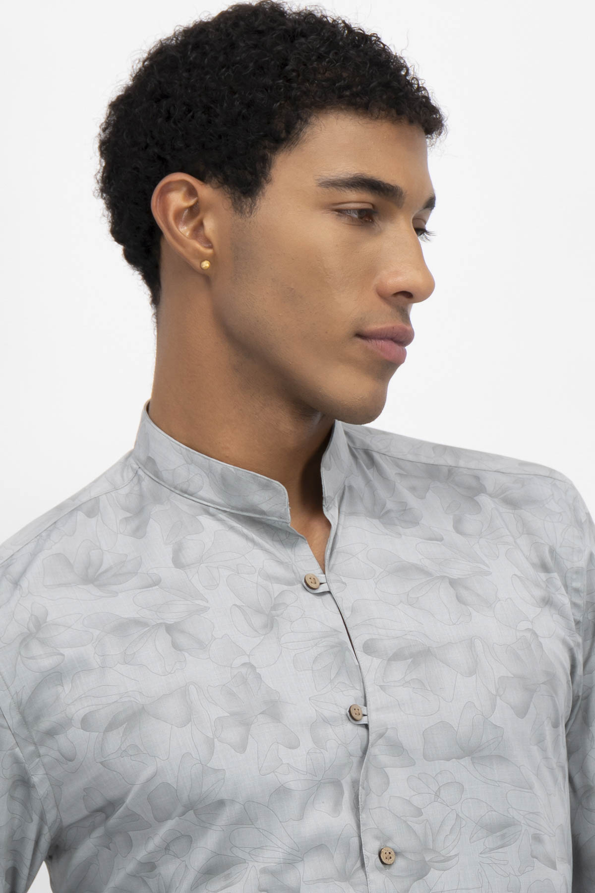 CAMISA CASUAL TLAOLLI SLIM FIT MENS FASHION image number 1