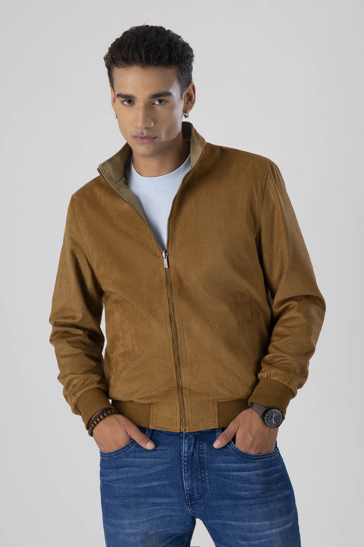 Chamarra Reversible Contemporary Fit