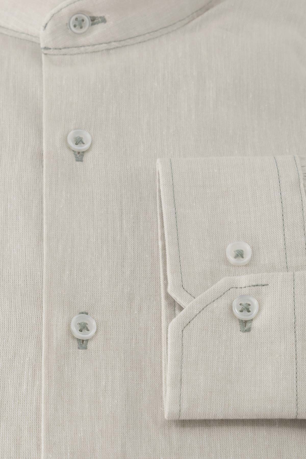 Camisa Casual Linen Slim Fit Lmental image number 4