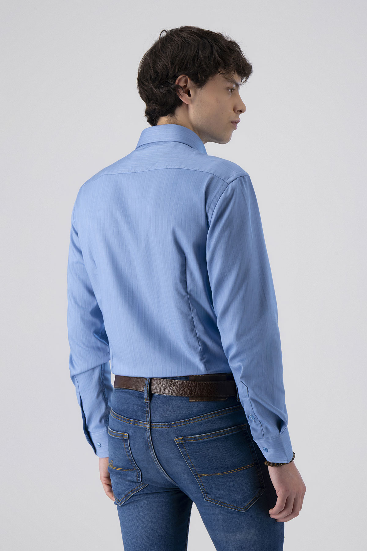 Camisa Formal Milk Touch Slim Fit Lmental image number 2