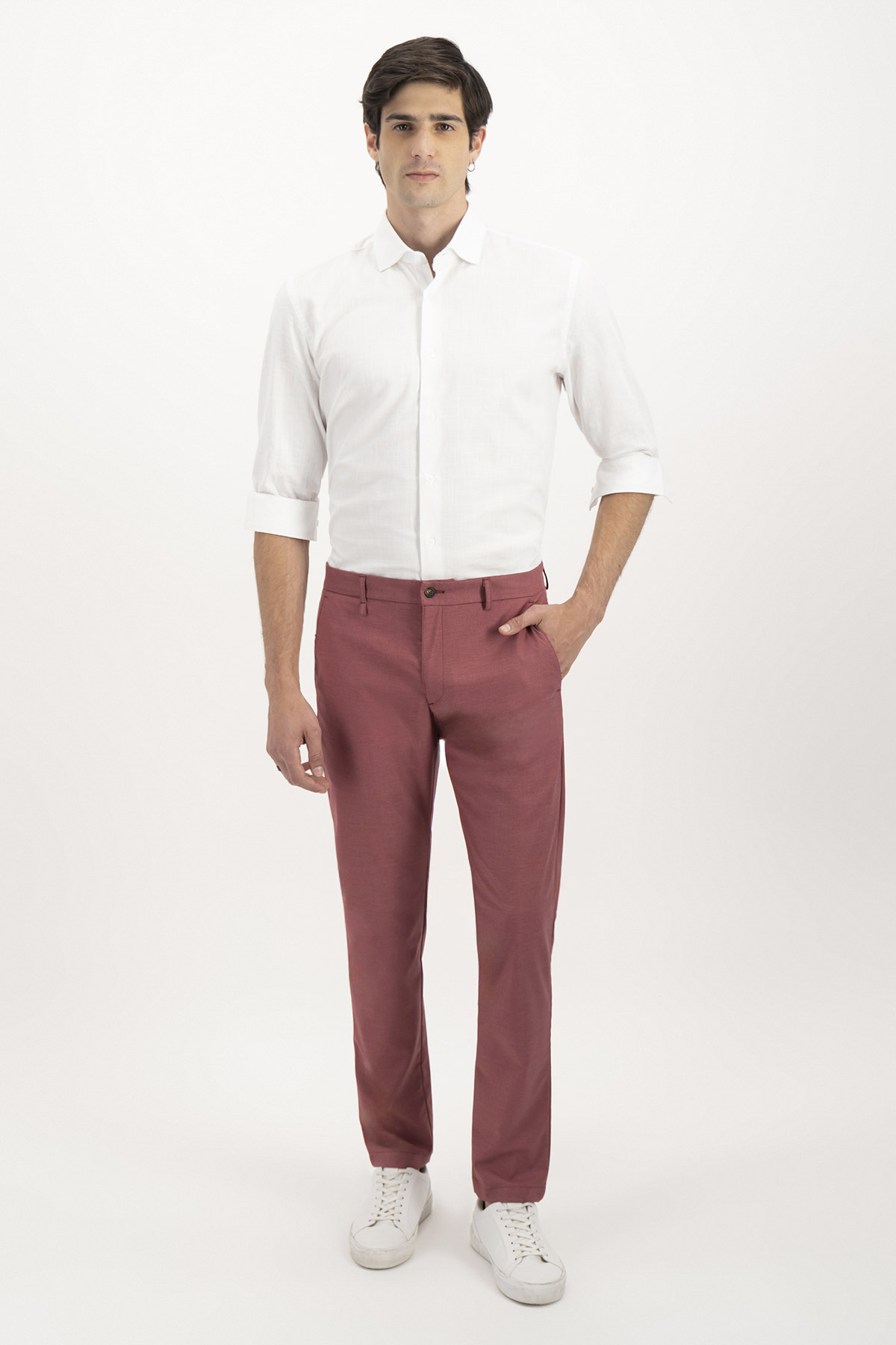 PANTALÓN SEPARATE BAMBOO FIBER SLIM FIT LMENTAL image number 2