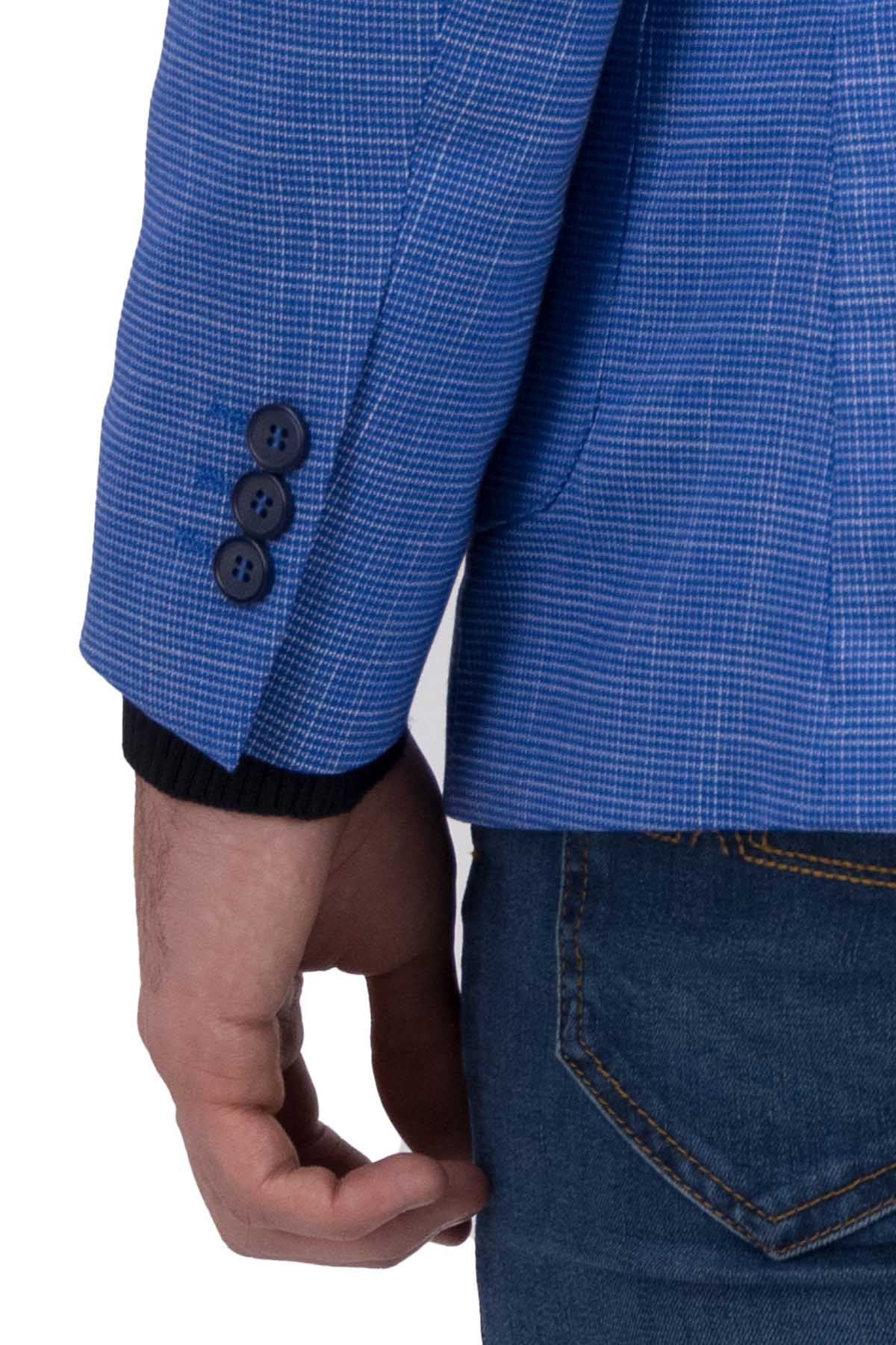 SACO SPORT AZUL ELÉCTRICO SLIM FIT SONNETI UO image number 3