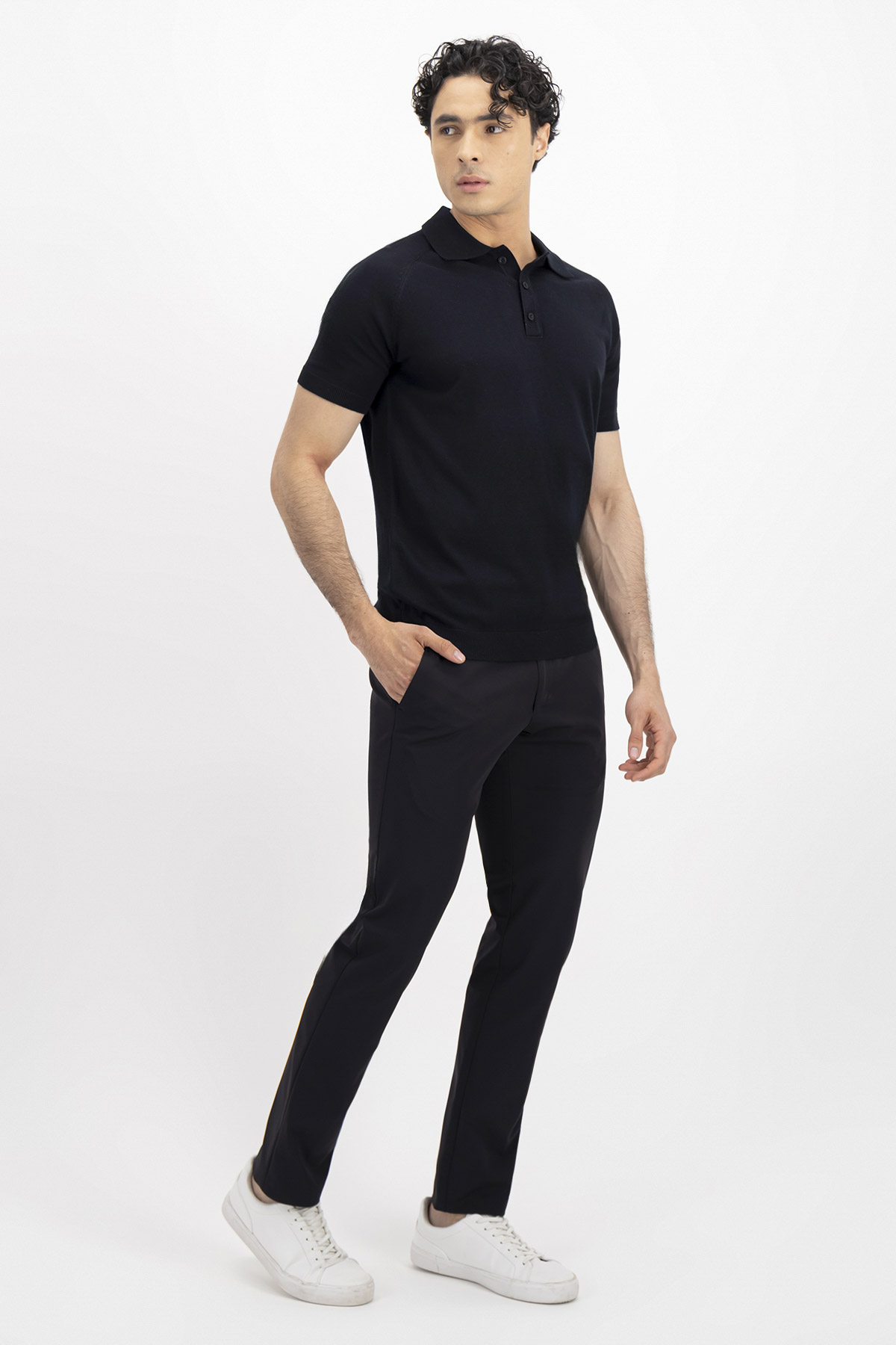 POLO PUNTO SLIM FIT LMENTAL image number 0