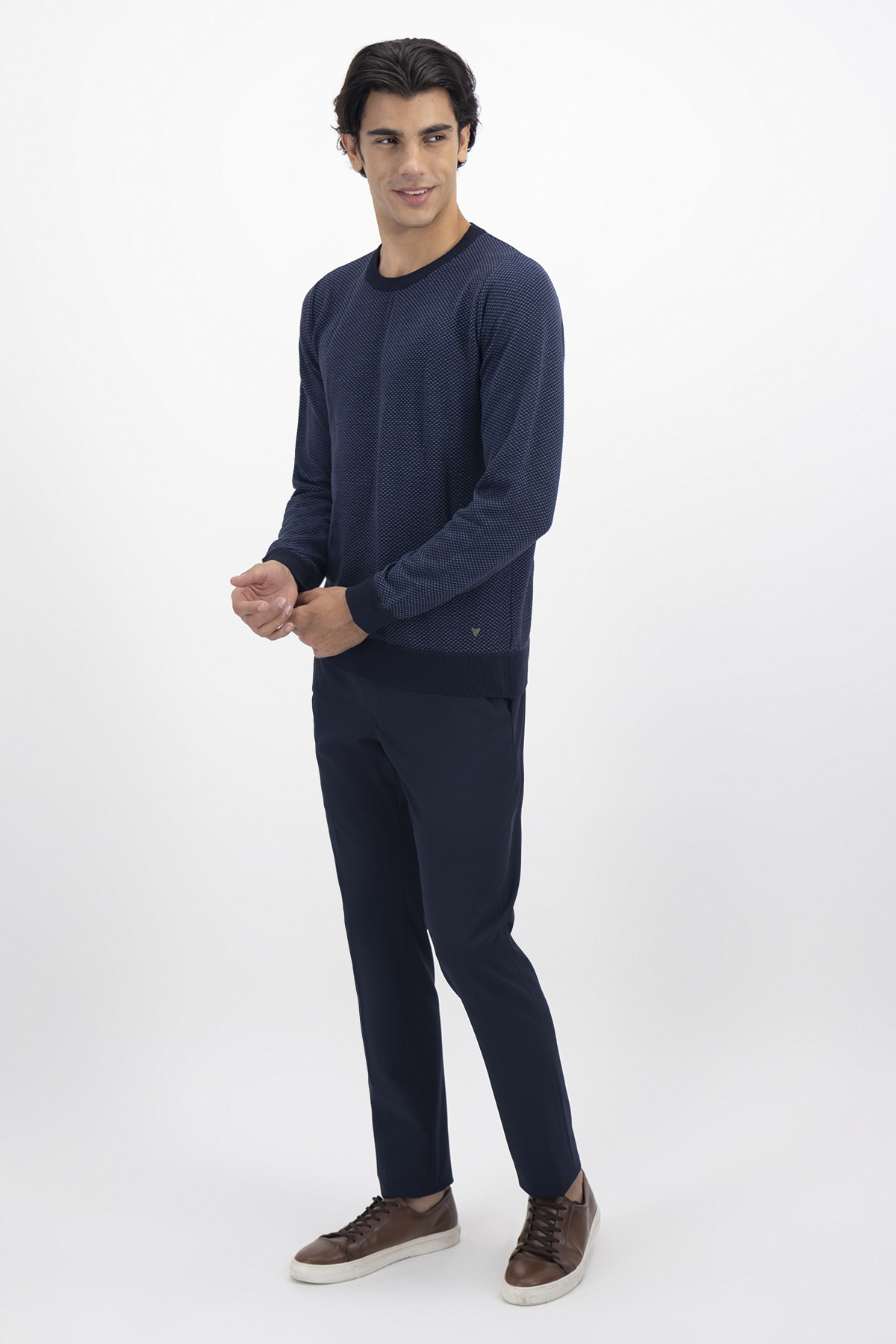 Sueter slim fit caballero best sale