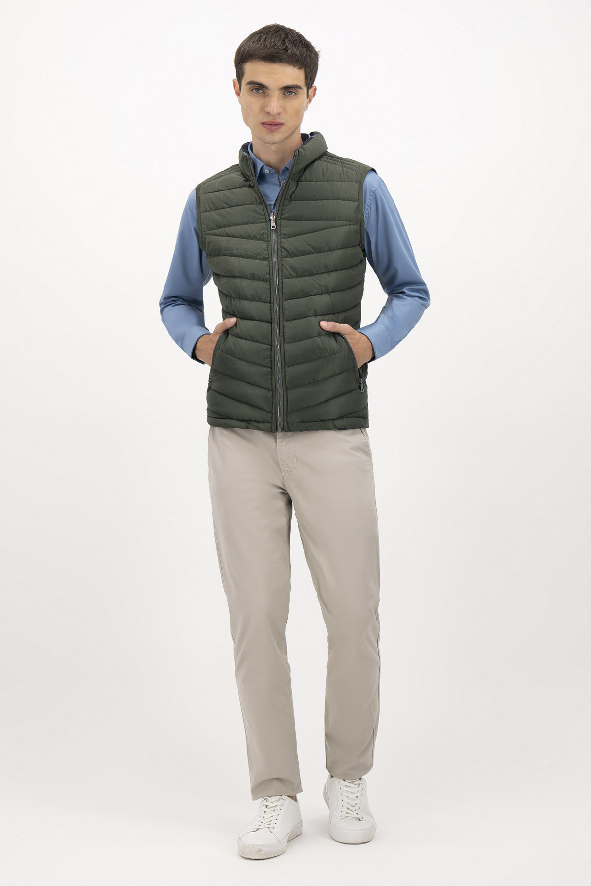 CHALECO CONTEMPORARY FIT ROYALTON