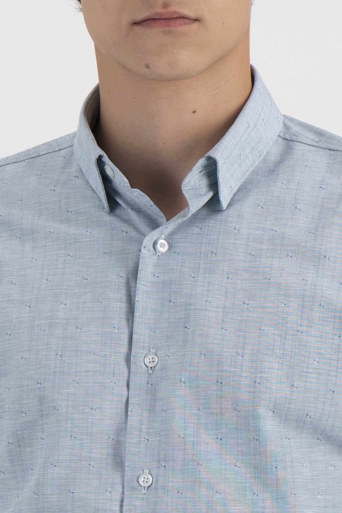 Camisa Formal Linen Slim Fit image number 2