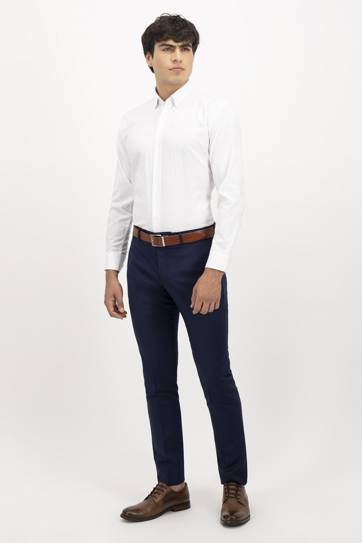 CAMISA FORMAL MILK TOUCH SLIM FIT LMENTAL image number 3