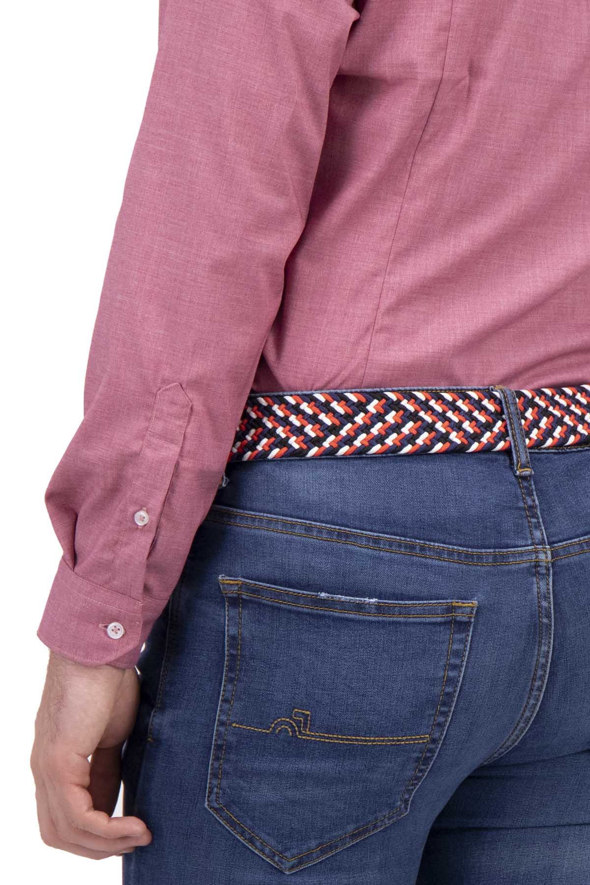 CAMISA VESTIR ROJO SLIM FIT LMENTAL image number 4