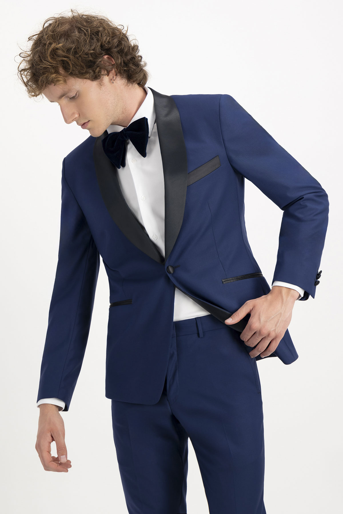 TRAJE SMOKING CEREMONIA BAMBOO FIBER SLIM FIT LMENTAL image number 3
