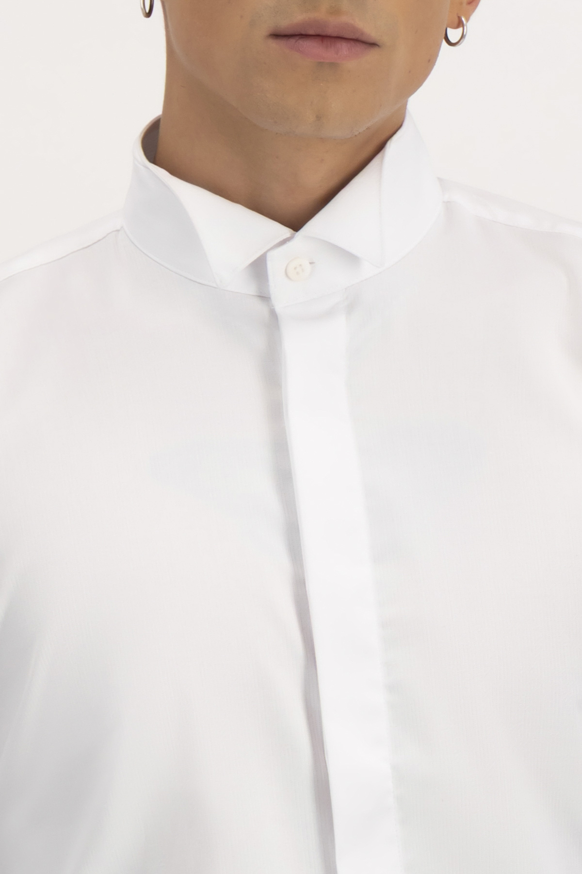 Camisa Etiqueta Milk Touch Slim image number 3