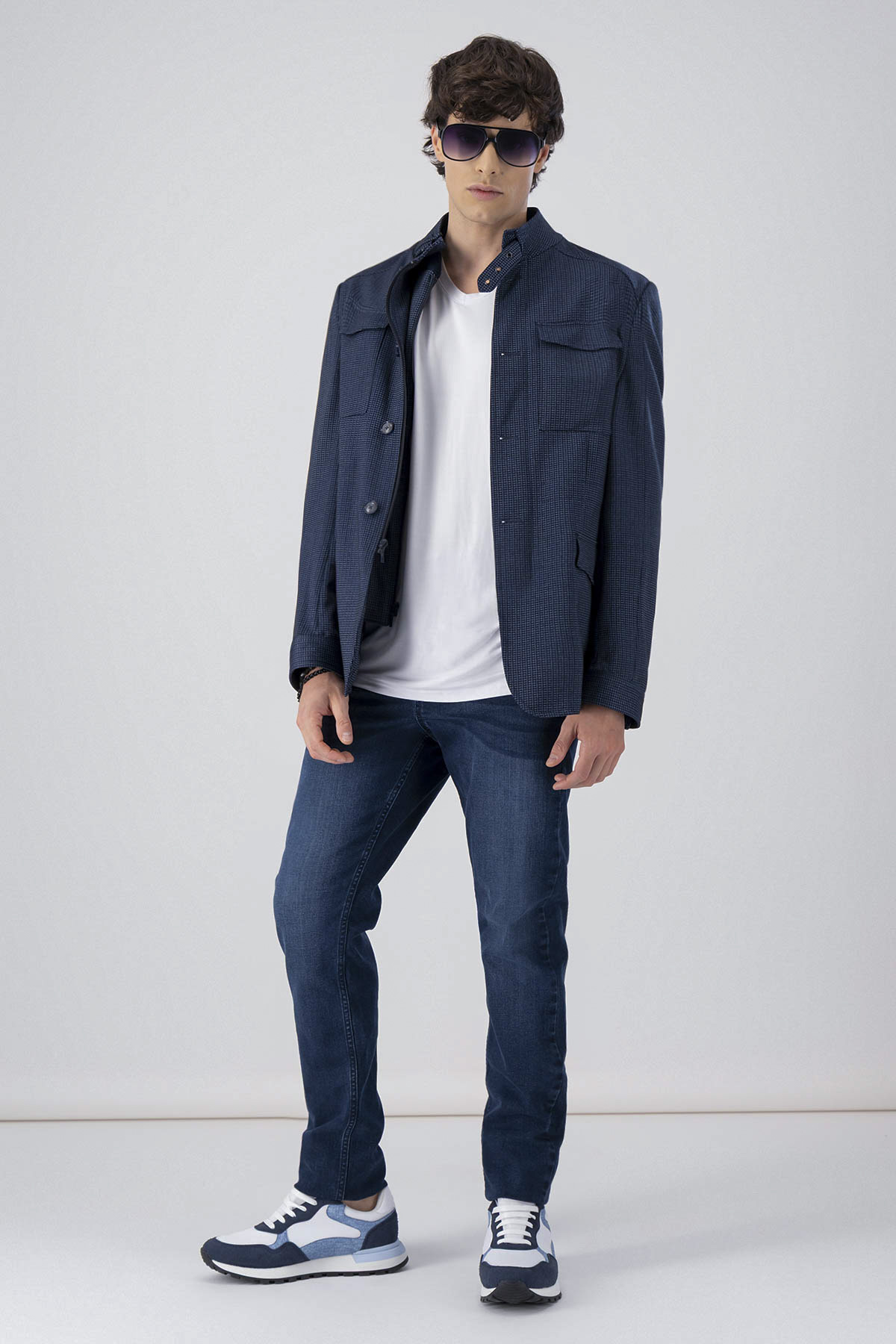 Saco Jersey Slim Fit Lmental