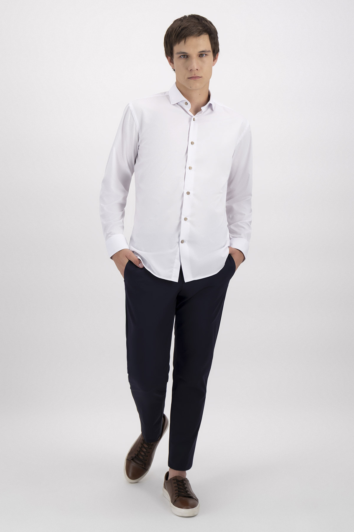Camisa Formal Tlaolli Slim Fit