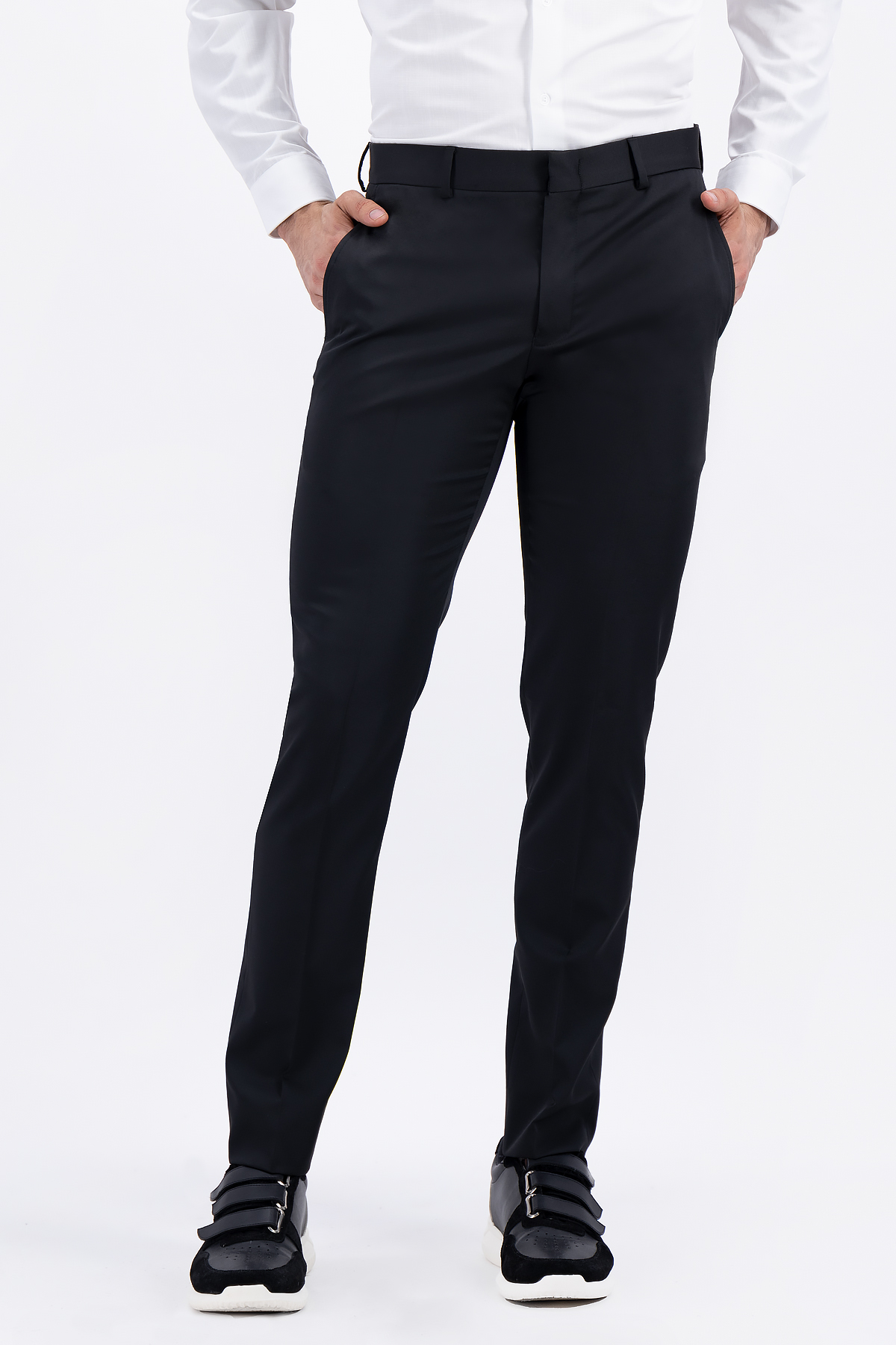 TRAJE TECNO SUIT NEGRO SLIM FIT LMENTAL image number 3
