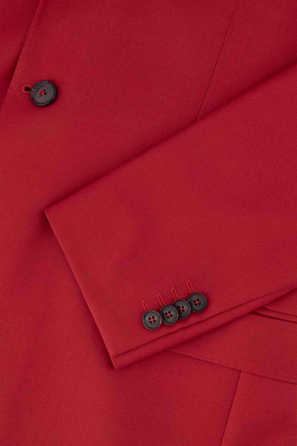 SACO CASUAL FRESCO DI LANA SLIM FIT LAMBERTI image number 3