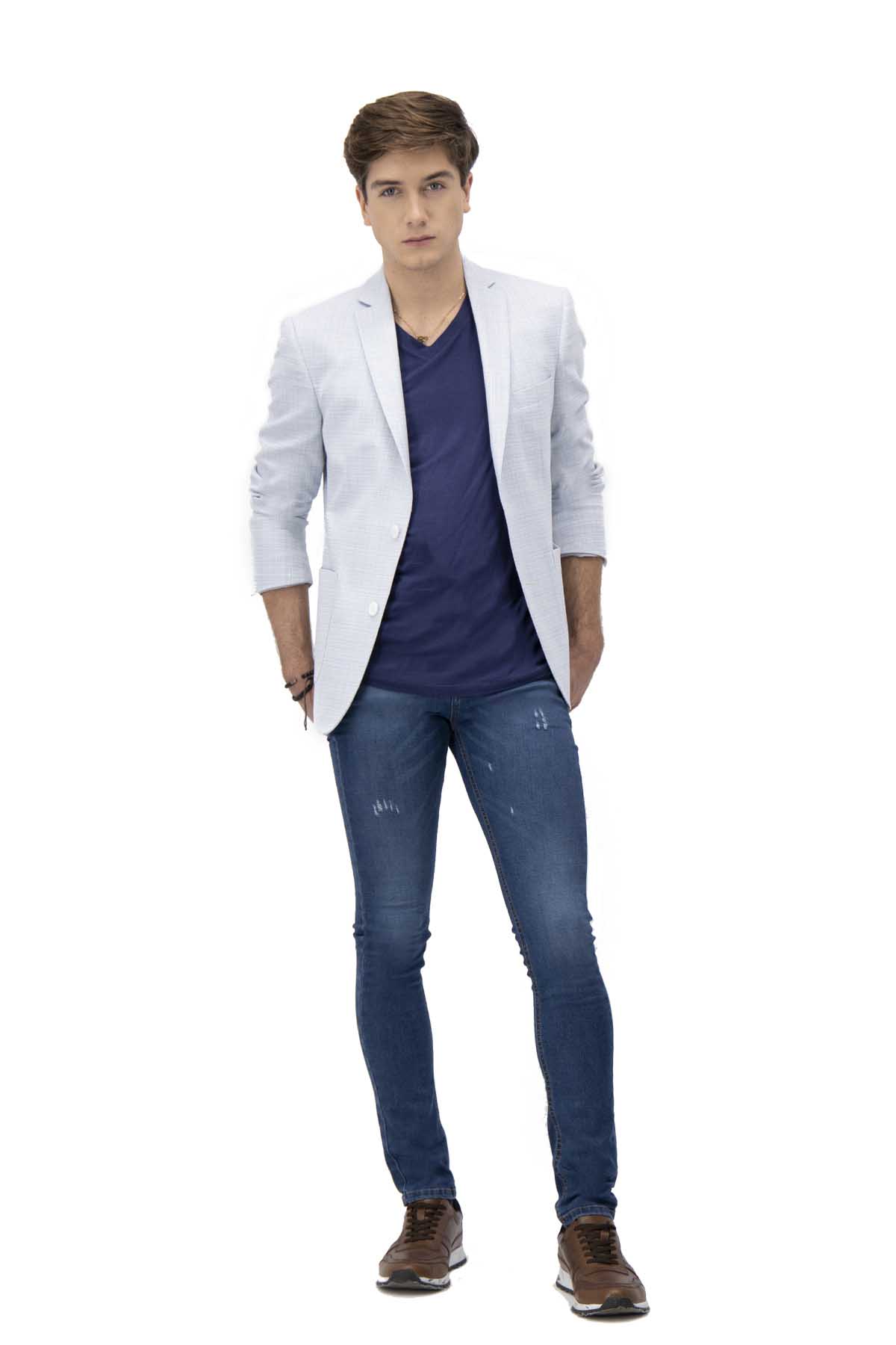 SACO SPORT AZULCLARO SLIM LMENTAL image number 3