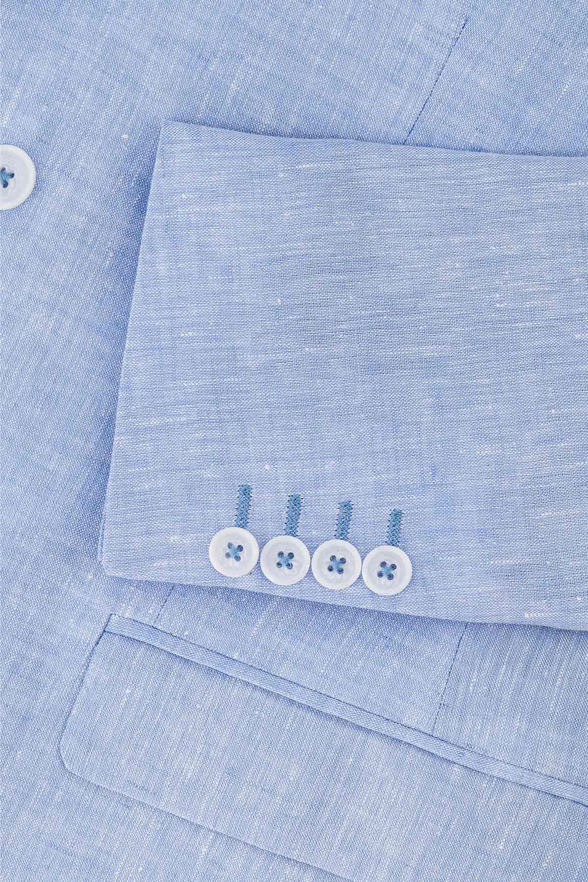 SACO SEPARATE AZUL CLARO SLIM FIT LMENTAL image number 3