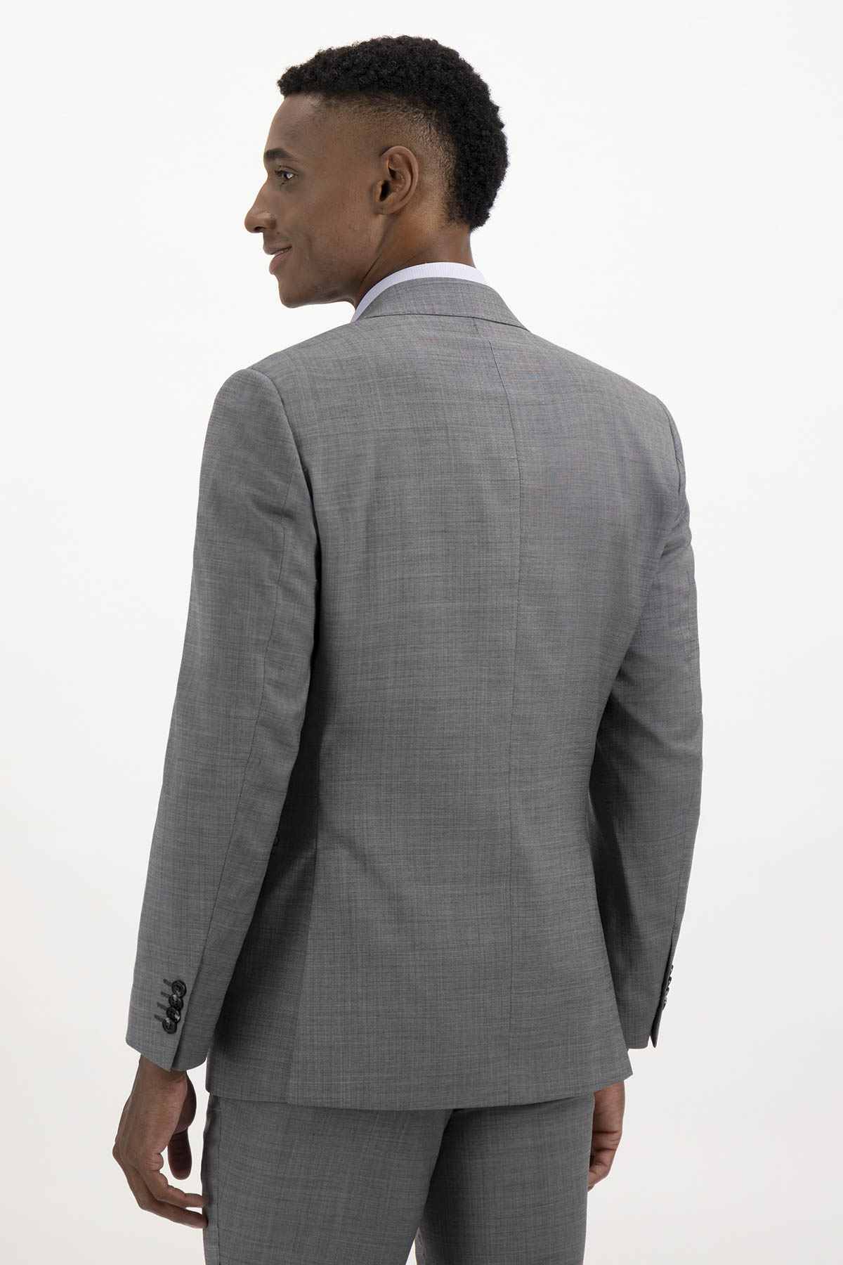 TRAJE FRESCO DI LANA CONTEMPORARY FIT LAMBERTI image number 2