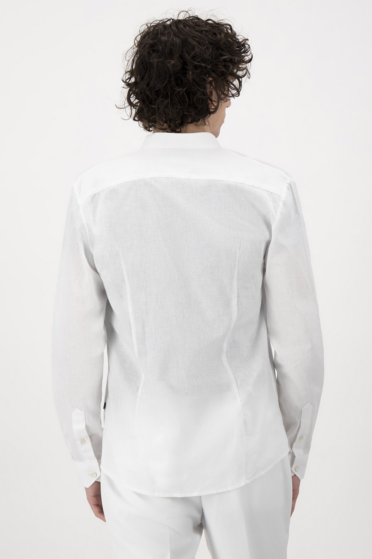 Camisa Casual Linen Slim Fit Lmental