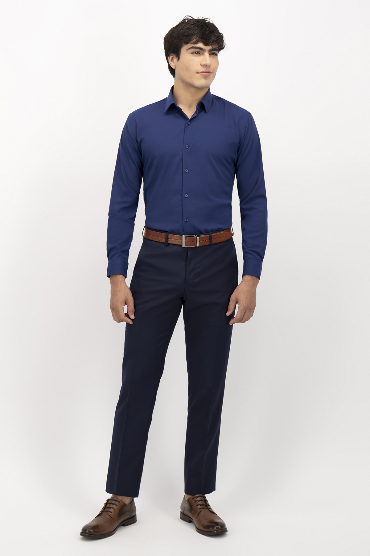 CAMISA FORMAL MILK TOUCH SLIM FIT LMENTAL image number 3