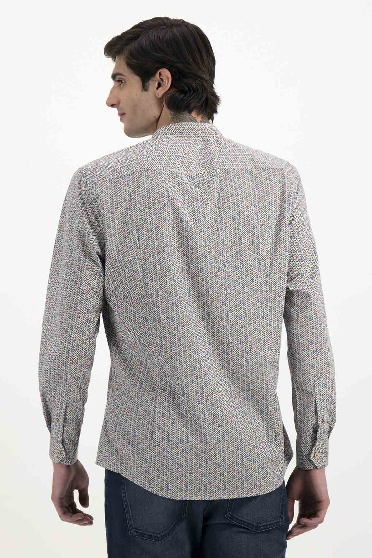 CAMISA CASUAL TLAOLLI SLIM FIT MENS FASHION
