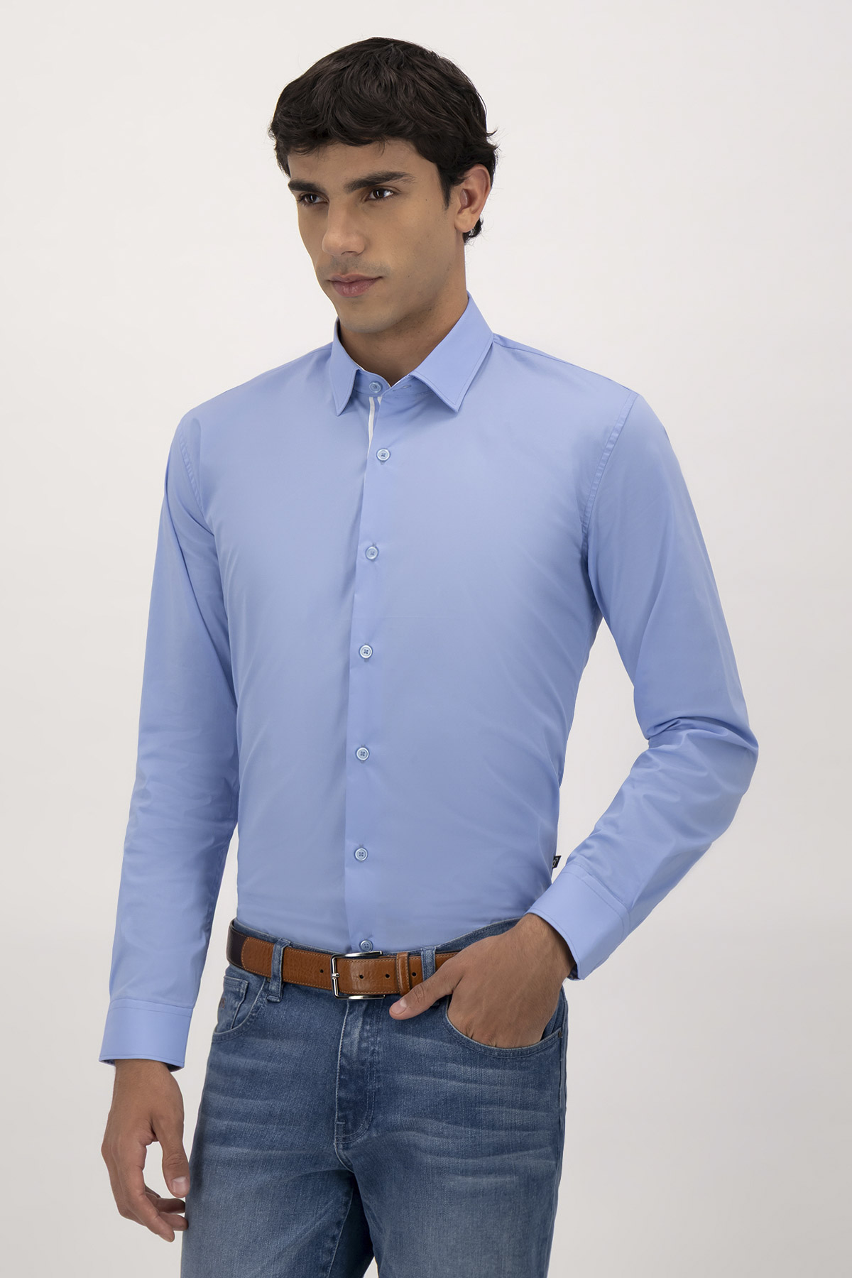 Camisa Casual Slim Fit Lmental