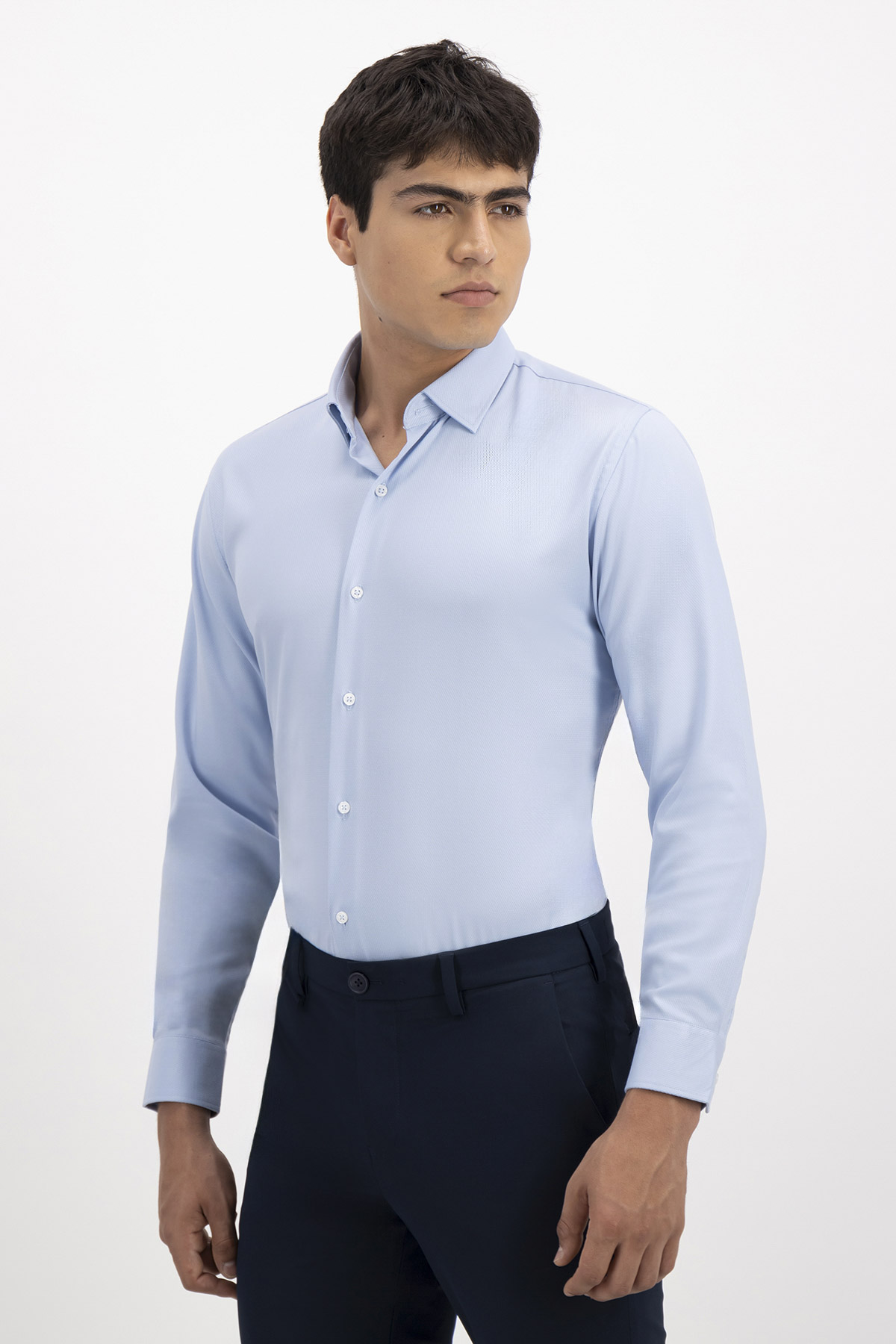 CAMISA FORMAL BAMBOO FIBER SLIM FIT LMENTAL image number 0
