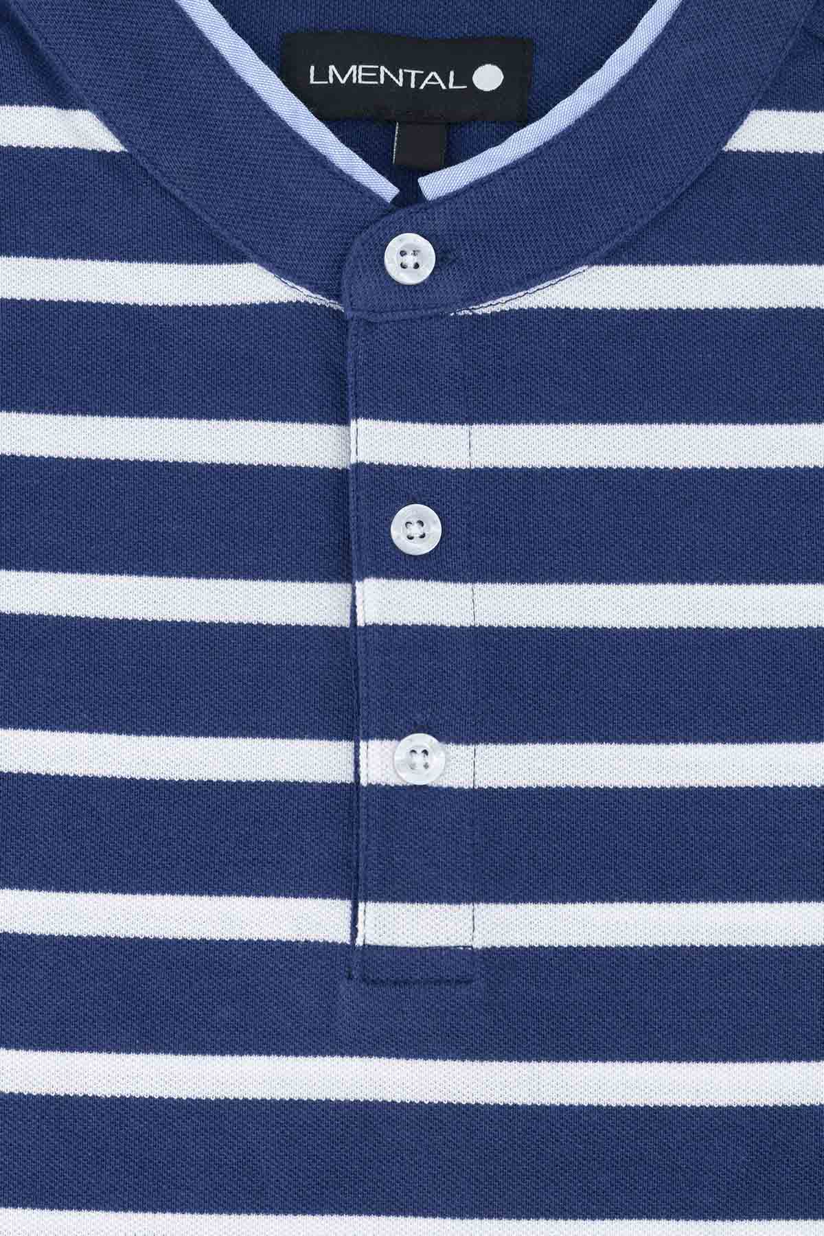PLAYERA TIPO POLO SLIM FIT LMENTAL image number 3